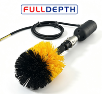 Brosse de nettoyage électrique sous-marine ECB-01, 3400 tr/min, 300 m de profondeur, outil de nettoyage sous-marin à compensation de pression d'huile, propulseur sous-marin