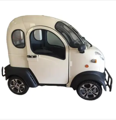 New Energy Vehicle Adult 2500W 4seats Electric Car Made in China EEC LED Camera Leather Single Dark 20 Mini 4wd Automatic PICKUP