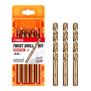 SongQi Din 338 HSS M35 Cobalt 5% Bộ Mũi Khoan Xoắn Hoàn Toàn Trên Mặt Đất Cho Thép Không Gỉ/Kim Loại/Inox - Product Image 2