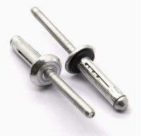 Rivets en aluminium à trois plis 8 mm 7,7 mm 27,7 mm Conception étanche