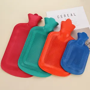 Custom Hot Selling Wholesale Baby 2000ml 2L 1 2 Liter Rubber Hot-water Hot Water Bottle Bag And Cold