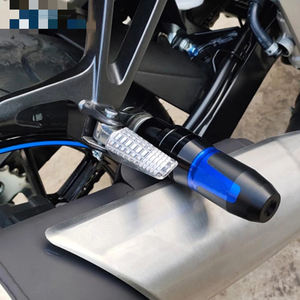 Accesorios para motocicleta Kawasaki ER 5 ER5 1997-2006 2005 <span class=keywords><strong>2004</strong></span> 2003 ER-5, deslizadores de escape, almohadillas protectoras contra choques - Product Image 6