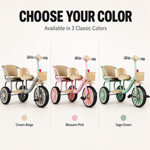Nouveau modèle <span class=keywords><strong>Tricycle</strong></span> <span class=keywords><strong>pour</strong></span> enfants à <span class=keywords><strong>double</strong></span> siège <span class=keywords><strong>Tricycle</strong></span> à trois roues <span class=keywords><strong>pour</strong></span> bébés <span class=keywords><strong>pour</strong></span> enfants-Vente en gros - Product Image 1
