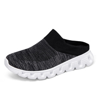 Chaussures de sport respirantes de haute qualité en maille pour l'extérieur, unisexes, antidérapantes, décontractées, pour la course à pied, la marche, augmentant la taille, grandes tailles, chaussures chaussettes