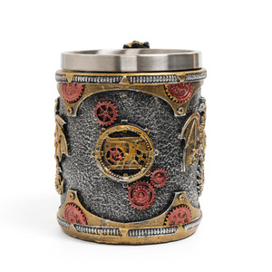 Toptan lüks reçine ejderha kolu için bira kupası-özelleştirilmiş boyutu çevre dostu Norse tarzı ev partisi kullanımı Glow tavşan marka - Product Image 3