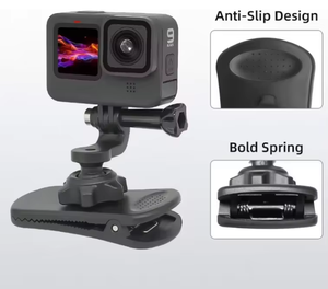 Ringteam pour DJI Action Sports Camera Backpack Mount avec Clip de sangle d'épaule Fixation de la poitrine <span class=keywords><strong>Gopro11</strong></span> 10 9 8 7 Camera Accessory - Product Image 3