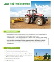 Système de nivellement laser agricole automatique Liangtian de haute précision 5 cm, émetteur-récepteur pour tracteur 650 nm 400 m