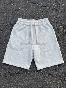 Shorts Cargo personnalisés à bords effilochés Hip Hop 100% Coton pour Hommes, style Vintage délavé et effet usé - Product Image 2