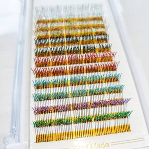 Pestañas Postizas Personalizadas de 0.15mm de Grosor, Marca Privada, Hechas a Mano, Volumen Completo, con Brillo/Pluma, Individuales, de Visón Sintético, para Uso en Salones de Belleza - Product Image 4