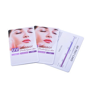 Anpassen von PVC-Kunststoff <span class=keywords><strong>UV400</strong></span> UV-Sensor gläsern Sonnenbrillen Anti-Blaulicht-Test karte Polarisierte Test prüfkarte - Product Image 1