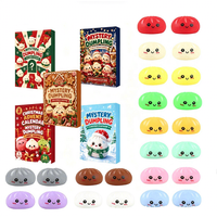 Calendrier de l'Avent en Gros : 24 Jours de Mystères avec Jouets Kawaii Mochi Squishy Anti-Stress – Boîte Mystère Dumpling