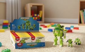 ซุปเปอร์เชนจ์ทีม หุ่นยนต์โมเดลของเล่น 4011 แสงสีเสียง พลาสติก 6+ สำหรับทุกเพศ - Product Image 2