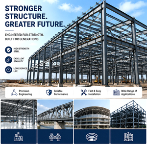 Taller Moderno Prefabricado con Estructura de Acero, Acero Ligero Tipo H, Protección Contra Incendios, Revestimiento Opcional, <span class=keywords><strong>Requisitos</strong></span> de Cimentación Compacta, en Venta - Product Image 5