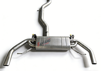 Pipa Knalpot Catback Perfect Sound Ss304 untuk Volvo S60 V60 Xc60 S90 V90 T5 T6 B6 T8 Sistem Knalpot Tuning Katup Peredam Suara Pabrik