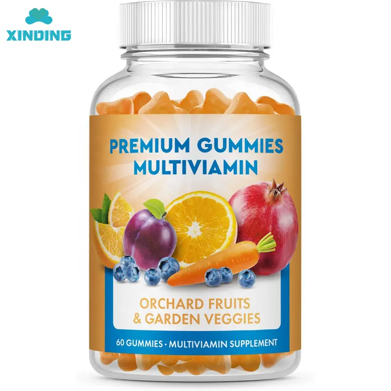 Gummies multivitaminici per bambini Premium con zinco Vitamina organica vegana salute immunitaria senza glutine multivitaminico gommoso quotidiano