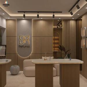 ร้านน้ำหอมสั่งทำสุดหรู ดีไซน์พิเศษ |   ร้านน้ำหอมสุดหรูทันสมัย ตกแต่งภายในด้วยไม้/โลหะ/กระจก พร้อมชั้นวางโชว์สินค้าและไฟ LED - Product Image 4