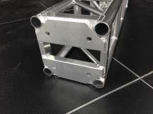 TFR High Quality Silver/<b>Black</b> Aluminum Modular Truss <b>Display</b> System with Quick Connection for Outdoor Events & Exhibitions - Product Image 2