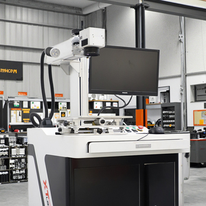 Nhà máy trực tiếp Chất lượng cao 100 wát sâu khắc mopa màu kim loại thép 3D sợi <span class=keywords><strong>Laser</strong></span> đánh dấu máy với giá nhà máy - Product Image 1