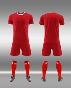 Venta al por mayor de alta calidad Jersey Team Últimos diseños conjunto de ropa para adultos uniformes de fútbol personalizados - Product Image 3