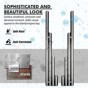 BEVINSEE 알루미늄 LS 점화 점화 플러그 와이어 직기 Chevy 265 305 427 502 340 383 <span class=keywords><strong>360</strong></span> 390 엔진 용 브래킷 키트 - Product Image 5