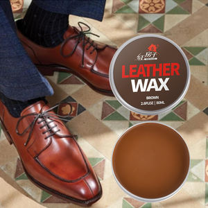 फैक्टरी निर्माता कस्टम रंग चमड़े की देखभाल उत्पाद उच्च गुणवत्ता जूता मोम की पॉलिश संरक्षण - Product Image 5