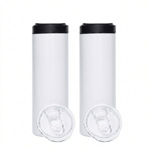 Vaso Térmico Minimalista de Acero Inoxidable para Niños, Hecho en EE. UU., Aislamiento al Vacío de 20 oz, Diseño con Asa Antiderrames, Uso Doméstico - Product Image 1