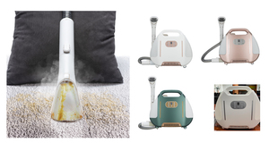 Nettoyeur de tissus professionnel portable à vapeur et à aspiration 115 ° Machine haute température pour le nettoyage en profondeur des canapés, des tapis et des sièges de voiture - Product Image 5