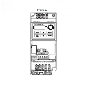 ไดรฟ์ VFD-EL ซีรีส์ VFD007EL21A กำลังขายดี 0.75KW 1HP 230V มีสินค้าในคลัง - Product Image 2