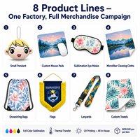 Pendentifs personnalisés OEM/ODM, cadeaux promotionnels pour expositions, impression de logo personnalisée, vente en gros d'usine