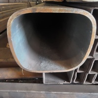 Rollgeformtes Rechteckrohr API ASTM A106 140*80*10mm (5,5*3,2*0,4 Zoll) für Stahlbau-Ingenieurwesen Maßgefertigte Größe