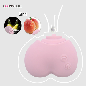 Vibrador 2 en 1 con Succión y Toque Suave para Mujeres, Proporciona Sensación de Lametones en el Clítoris, Resistente al Agua, Recargable, Juguetes Sexuales - Product Image 2