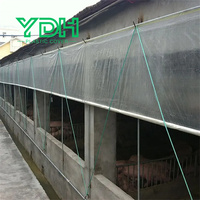 Vente en gros PE Transparent 200 microns agricole bâche en plastique tissé film de serre pour serre verger couverture de pluie