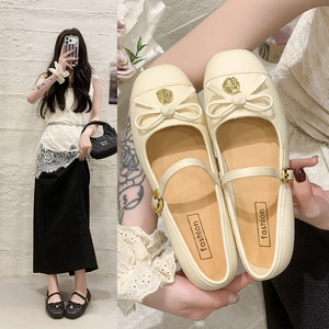 Nuove Tendenze Moda: Mocassini Retrò da <span class=keywords><strong>Donna</strong></span> con Fiocco, Slip-On Leggeri e <span class=keywords><strong>Antiscivolo</strong></span>, <span class=keywords><strong>Scarpe</strong></span> Basse per Tutte le Stagioni a Prezzo di Fabbrica - Product Image 4
