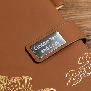 Cuaderno Ecológico Hecho con Lámina <span class=keywords><strong>de</strong></span> Hierro Reciclada, con <span class=keywords><strong>Papel</strong></span> <span class=keywords><strong>de</strong></span> Estilo Cuaderno, Función <span class=keywords><strong>de</strong></span> Apertura Plana, Encuadernación Resistente que Evita que el Cuaderno se Doble - Product Image 4
