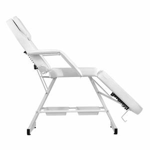 Chaise de coiffure inclinable professionnelle pour hommes Faux cuir et dossier en métal PET plastique et matériaux en <span class=keywords><strong>silicone</strong></span> pour une utilisation en salon - Product Image 2