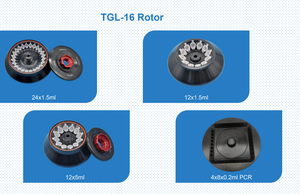 Cenlee TGL-16 16000Rpm Tafeltype Micro High-Speed Gekoelde <span class=keywords><strong>Centrifuge</strong></span> Met 21532xg Rcf Roestvrij Staal Voor Laboratorium - Product Image 4