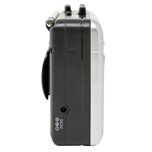 Radio cassette portable tout-en-un vintage avec écran LCD, radio AM/FM, retour automatique de cassette, enregistreur de cassette nostalgique, réveil - Product Image 3