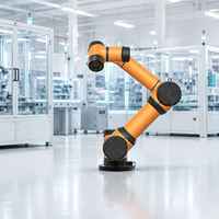 Bras robotique industriel AUBO I10, charge utile de 10 kg, robot collaboratif à 6 axes, portée de 1350 mm pour l'automatisation de la préhension et du placement