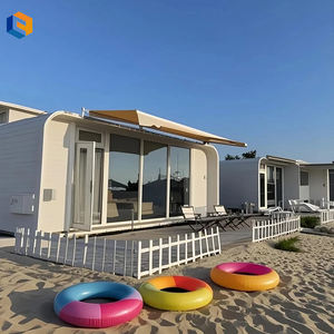 Cabane Apple en <span class=keywords><strong>bord</strong></span> <span class=keywords><strong>de</strong></span> <span class=keywords><strong>mer</strong></span> pour <span class=keywords><strong>camping</strong></span> Villa préfabriquée en acier avec cuisine Maison meublée - Product Image 3