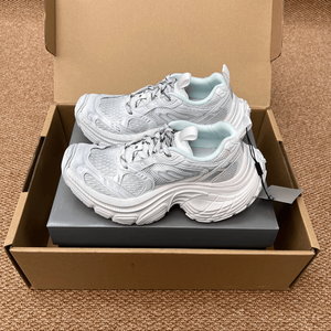 Chaussures de sport en maille de polyester 6XL pour femmes, chaussures à semelles épaisses pour hommes, confortables, respirantes, décontractées, pour la marche et la course - Product Image 3