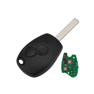 2 Buttons Remote Key For Renault Duster Modus Clio 3 Twingo DACIA Logan Sandero Kangoo 433MHz PCF7947/7946 Chip