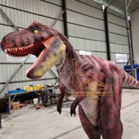 Costume de dinosaure T-REX réaliste de haute qualité, taille réelle, léger, animatronique, à vendre