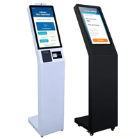 Kiosco con Pantalla Táctil de 17, 19, 15.6, 21.5, 32 y 43 Pulgadas, 1920x1080 FHD, 10 Puntos Capacitivos, IP65, Terminal de Autoservicio Android