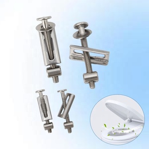 Accessoire de toilette à boulon en acier inoxydable TS500 attache de housse de siège moderne et élégante <span class=keywords><strong>pour</strong></span> salle de bain et hôtel - Product Image 1