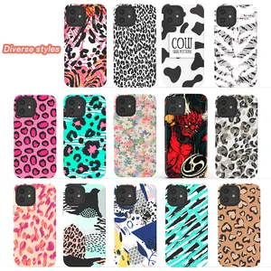 Custodia per cellulare di vendita calda Geili per Iphone 11 12 13 14 Series 2D 3D Sublimation custom brand Cell Phone etui