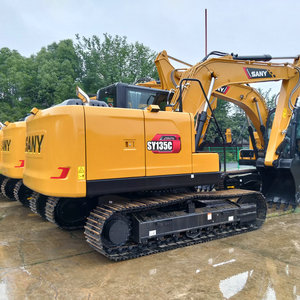 95% nuevo perfecto estado China Sany SY135C excavadora usada 13ton sy135 EPA certificado CE excavadora de segunda mano - Product Image 4
