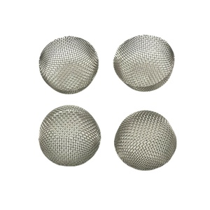 Filtre à eau pour robinet en acier inoxydable à bordure en forme de dôme, en fil métallique à mailles fines - Product Image 1