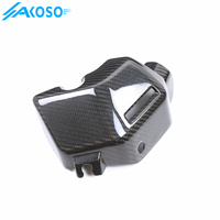 Panneaux latéraux de radiateur d'eau en Fiber de carbone de moto AKOSO pour YAMAHA MT09 FZ09 MT FZ 09 2014-2020