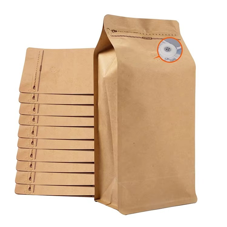 Papier kraft avec valve