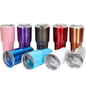 แก้วมัคสแตนเลสพ่นสีขนาด30ออนซ์แก้วมัคสแตนเลสแก้วลายเทอร์โมส์ฝาสไลด์แบบดั้งเดิม2025สินค้าใหม่มาแรง - Product Image 2